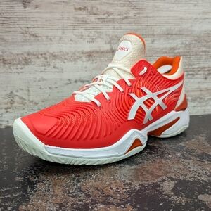 Mens Asics Court FF Novak Tennis Shoes Sz 6.5 Eur 39.5 1041A089 Handball